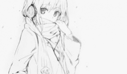 漫画少女素描,少女的纯真时光